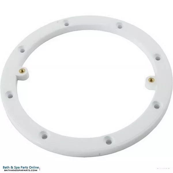 CMP Generic Round Main Drain Frame [7-1/4" Diameter] [White] (25532-800-000)