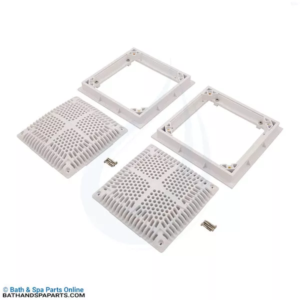 Hayward 9" Square Frame & Cover [Dual Pack] (WG1031HF2PAK2)